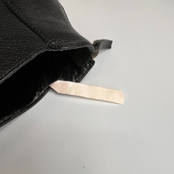 Nine West Bootie Women 8.5 Leather Black Wedge Heel Zip Ankle Work Party Core Go - Picture 10 of 10